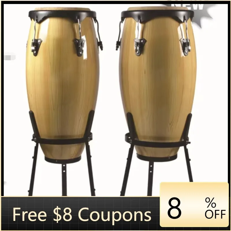 

STLF Conga Drum 10 +11 Inch Set Percussion Instruments Musical Instruments Customisable Logo Factory Wholesale