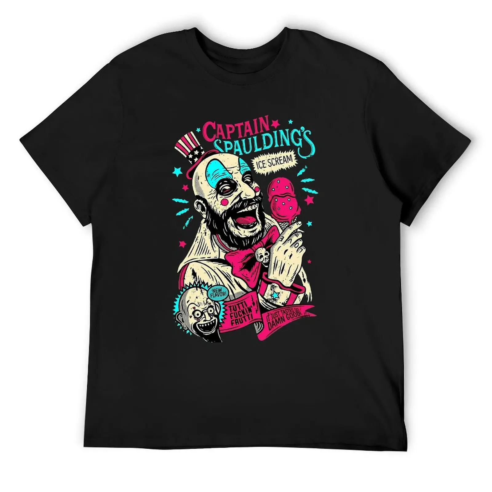 Captain Spaulding House of 1000 Corpses Essenti Fresh T-shirt Sports T-shirts Hipster Humor Travel USA Size