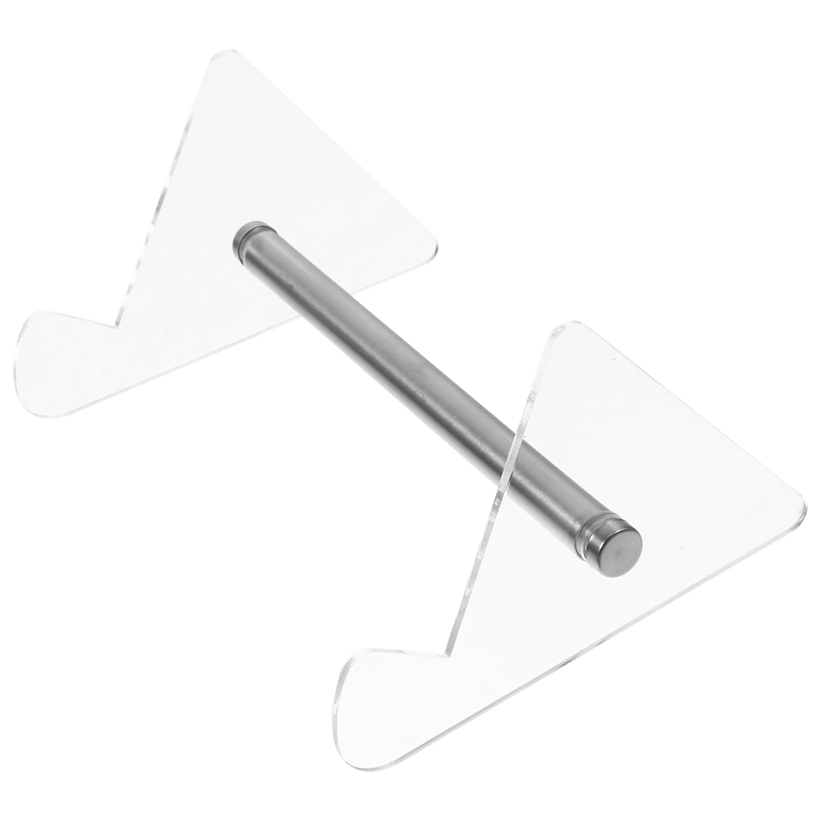 

Keyboard Display Transparent Acrylic Holder for Desk Clear Computer Accessories Storage Bracket Detachable Design Stable