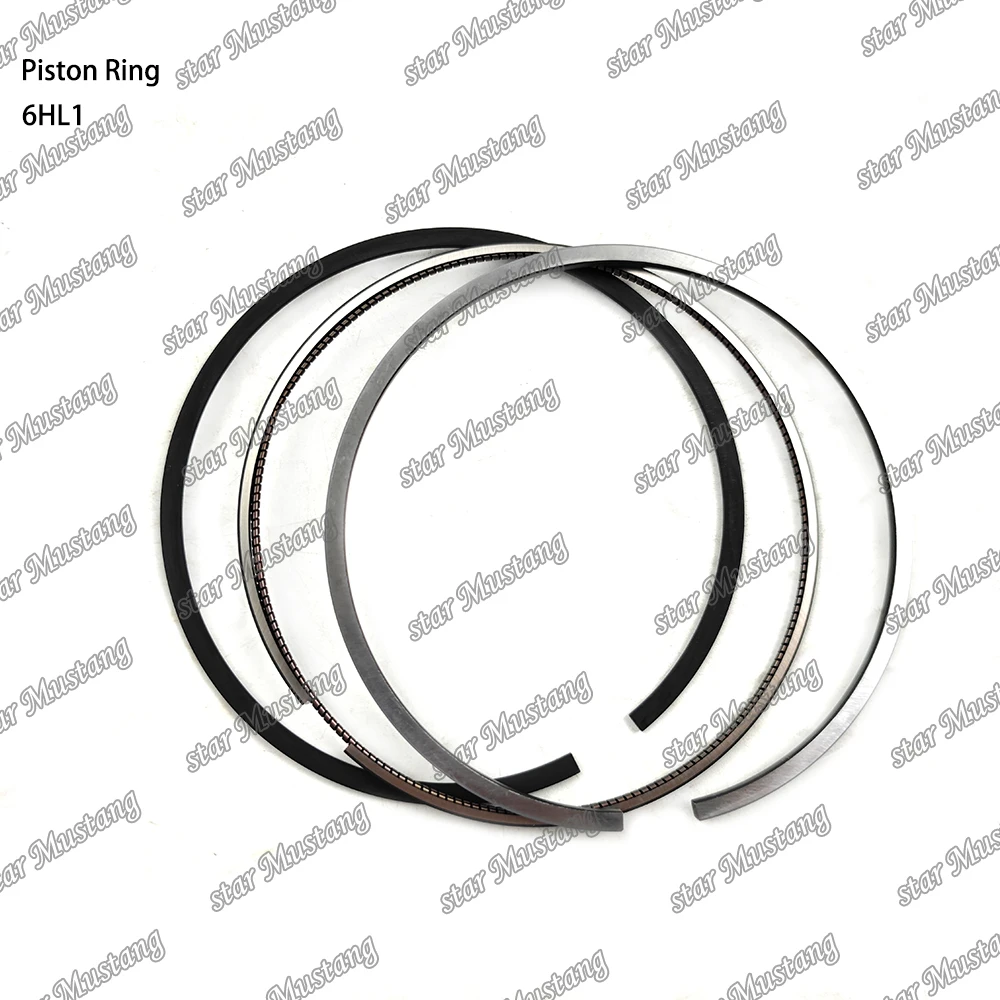 6HL1 Piston Ring Suitable For Isuzu Machinery Diesel Engine Parts