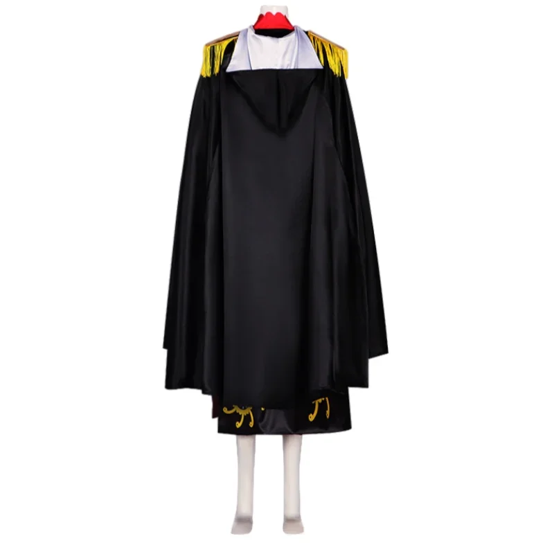 SN55Anime Boa Hancock Cosplay Con Mantello Boa Abito Costume Vestito Alla Marinara Boa Hancock Costume Cosplay Formato Personalizzato Abito Nero $ 5Q @ 1