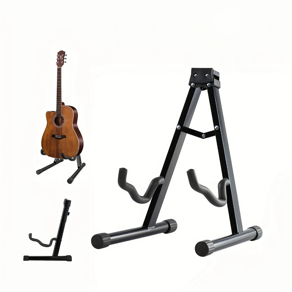Portable Foldable Guitar Stand Tripod Instruments Holder Lightweight Portable Bass Cello Stringed Instrument Stand Holder - view 3