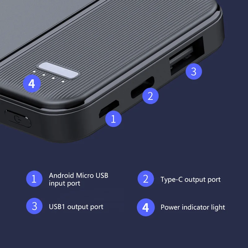 OnePlus Power Bank 120 W Schnellladung 50000 mAh Powerbank Externes Ladegerät Schnellladung für iPhone Samsung Laptop