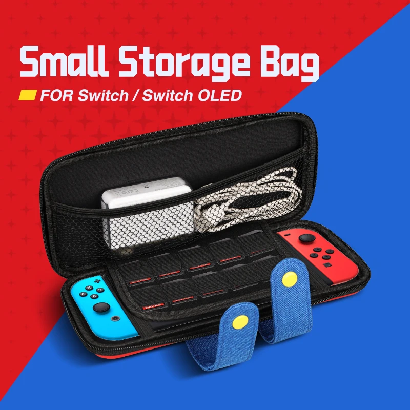 Large Storage Bag For Nintendo Switch Carrying Protective Case Cover Hand Box For switch/OLED/Lite Accessories Travel Case