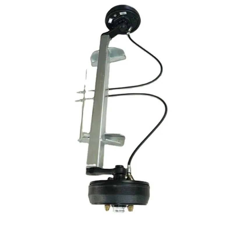 

High-quality wheel hub rubber torsion trailer axle with line brakes