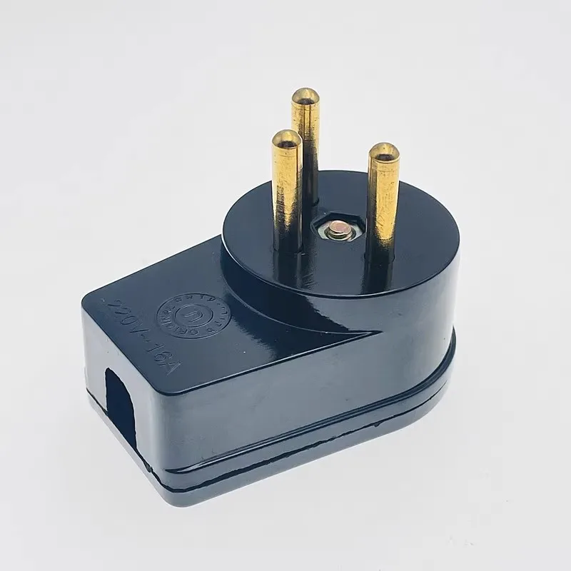 10PCS Israel Power Outlet Extender 16A 3P Standard Single-Phase Coupling Electrical Extension Cable Female/Male Connector