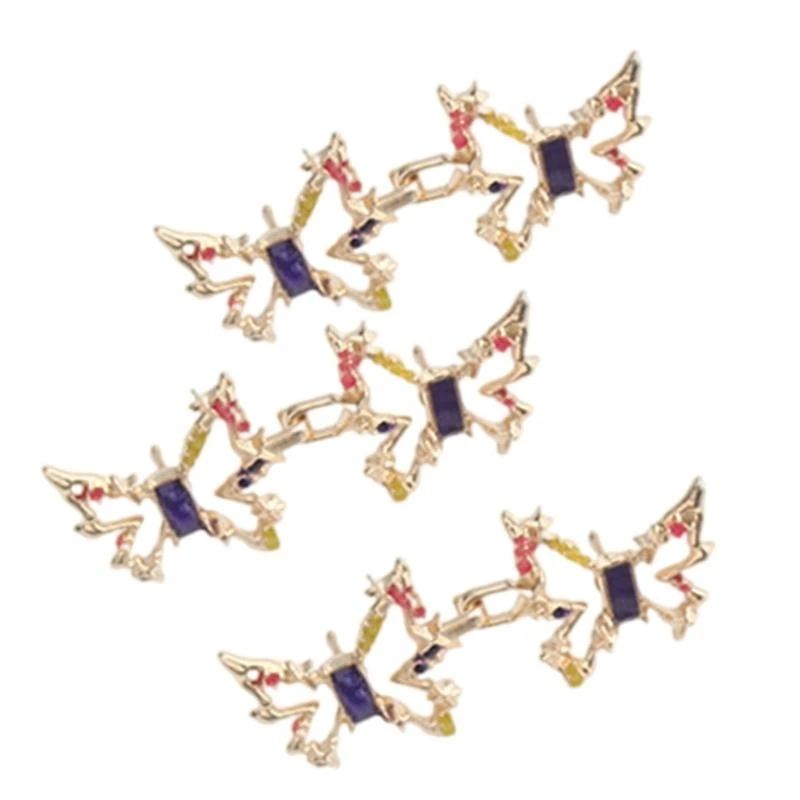 39BB Butterfly ปุ่มรัดเอวสำหรับผู้หญิงกางเกงยีนส์การยึดเอว