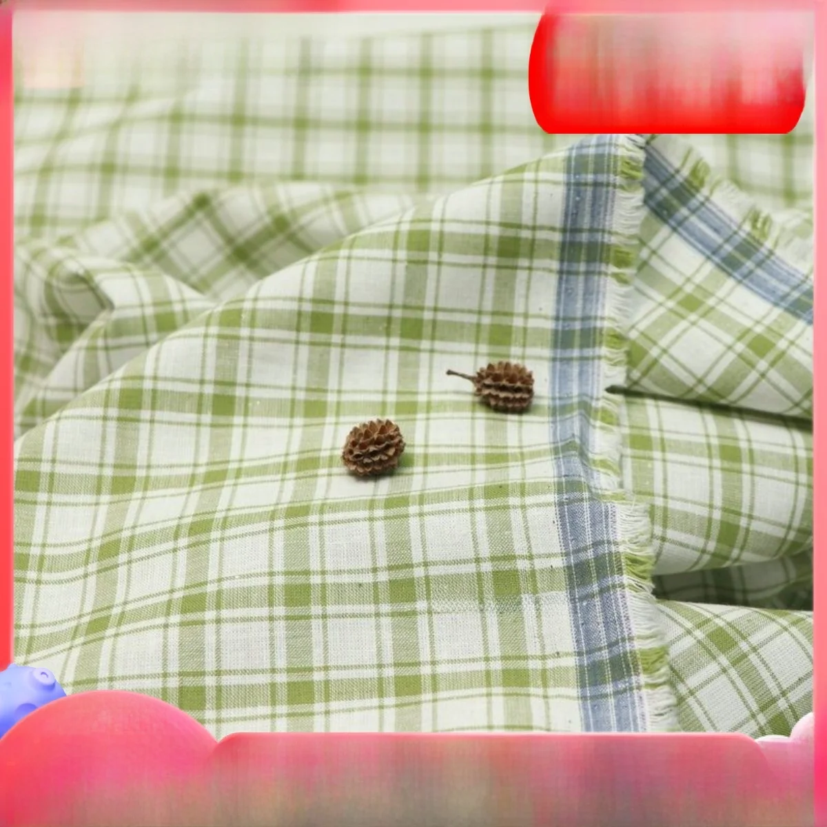 

Японский Sle ручной работы, цветная тканая льняная хлопчатобумажная ткань, веселая занавеска, простой дизайн, материал для одежды «сделай сам», летний сезон