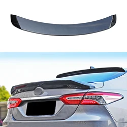 Rear Spoiler For Toyota Camry 2018 2019 2020 2021 2022 Car Rear Wing Trunk Spoiler Decklid Lid Trim Splitter Lip