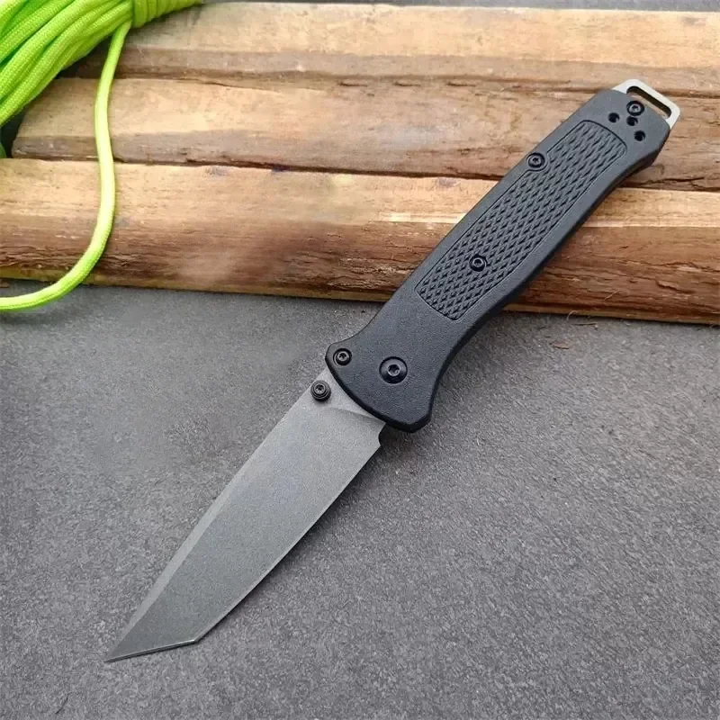 Portable Kitchen Household Utility Pocket Knife BM Bailout 537 Folding Knife S35V Blade Nylon Glass Fiber Handle Fruit Knife