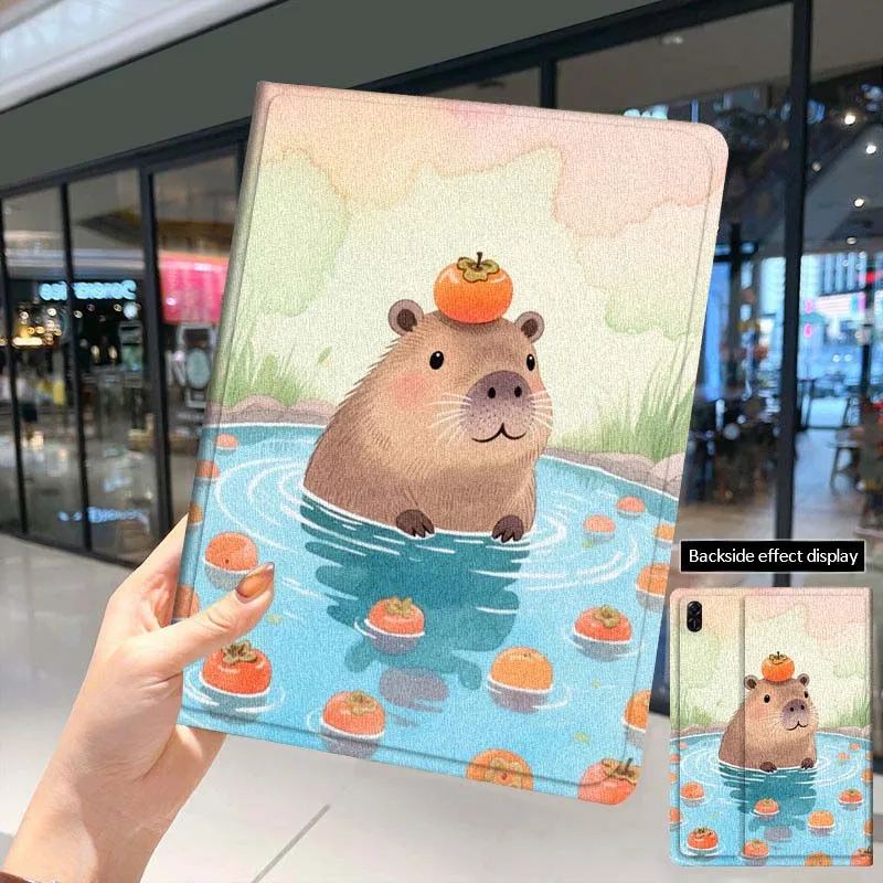 

Capiberla Cute Anime For Huawei MatePad Air SE Pro M6 M5 M2 T10s T5 10 11 12.6 11.5 12 X 10.8 Inch 10.1 Tablet Case