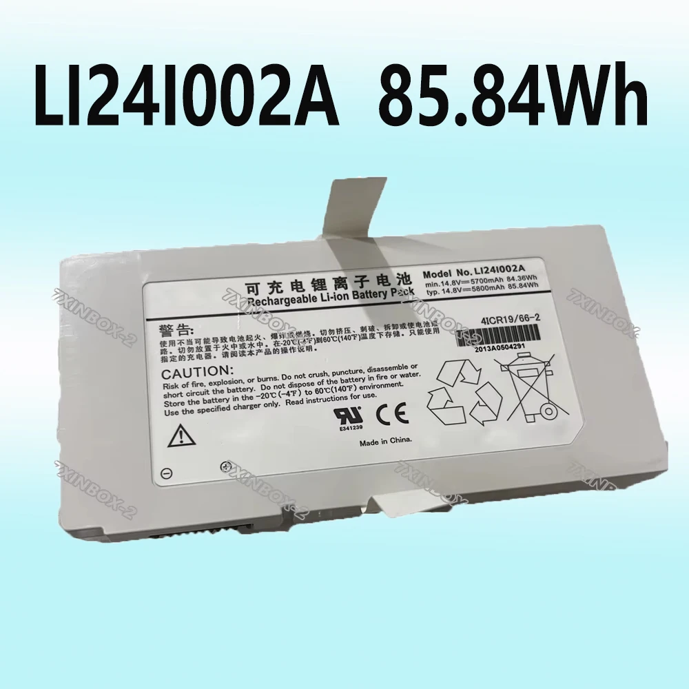 New LI24I002A 14.8V 85.84Wh 5800mAh Replacement Battery For Mindray M8 M9 TE7 SV300 SV350 41CR19/66-2