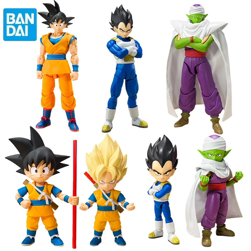 ฟิกเกอร์ BANDAI S.H.Figuarts SHF ซุนโกคู/เบจิต้า/พิคโคโล แอคชั่นฟิกเกอร์ ไดม่า ดราก้อนบอล โมเดลอนิเมะ ของเล่นสำหรับเด็กผู้ชาย กล่องเดิม