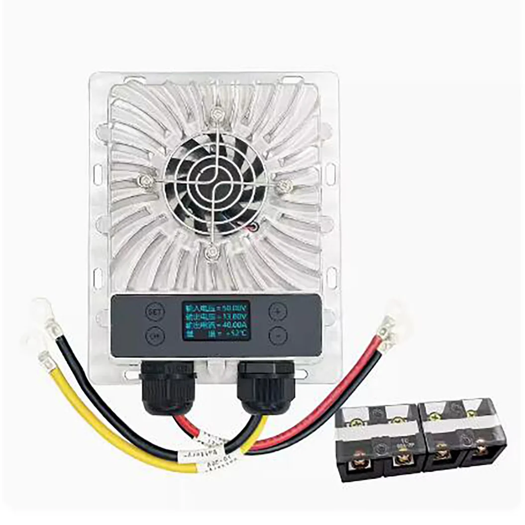 

600w MPPT Solar Controller 12V24V 30A Lead Acid Lithium Battery Photovoltaic Equipment Charger Air Cooling