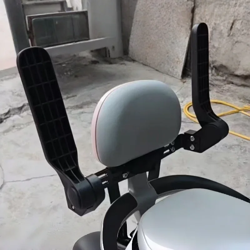 Universal Kids Safety Armrest For Motorcycle Rear Seat Foldable Design Adjustable Tension Scooter Modification Accessories Child image 3