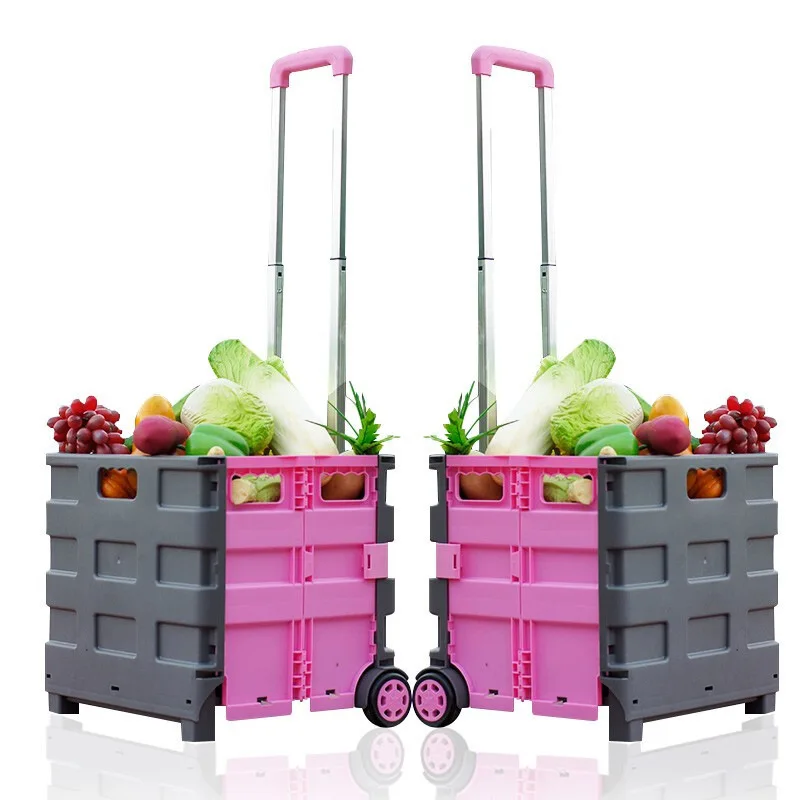 portable-shopping-cart-with-storage-box-and-pull-rod-household-vegetable-buying-small-trolley-can-bear-people-storage-box