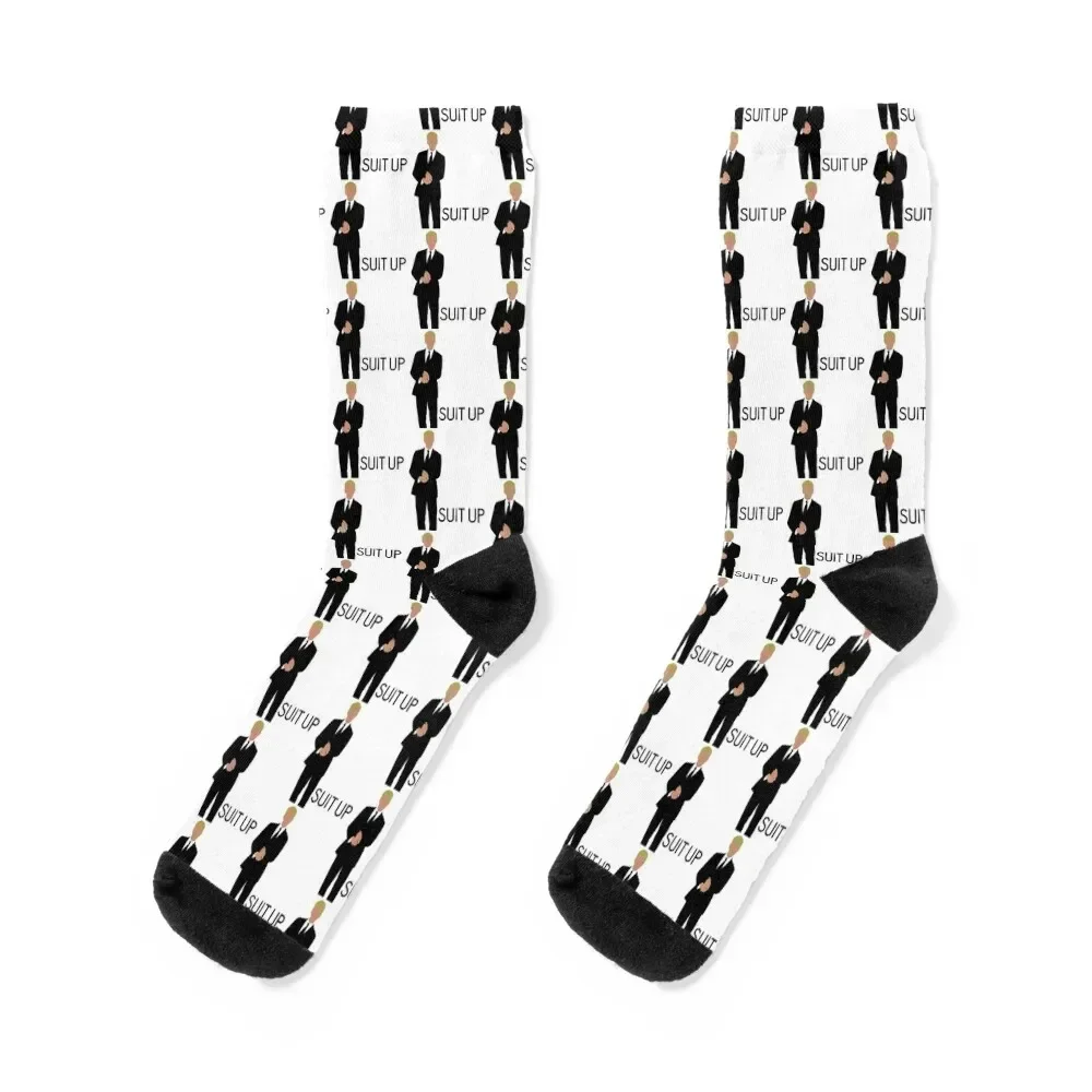

Suit Up Barney Stinson Socks Thermal man winter man custom Socks Women Men's