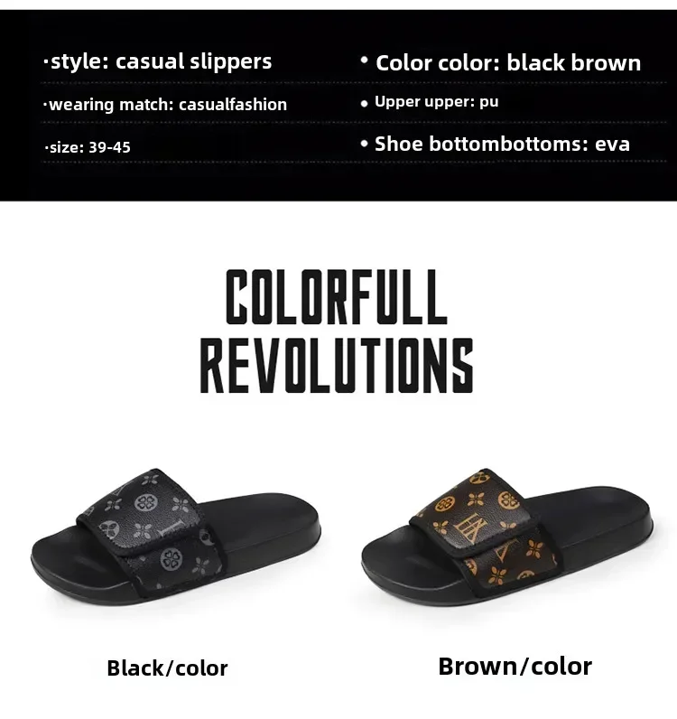 Herren-Sandalen aus echtem Leder, bequeme Herren-Hausschuhe, Herren-Sommerschuhe im Angebot, echte Herren-Hausschuhe, Flip-Flops, Slides – Detail 3
