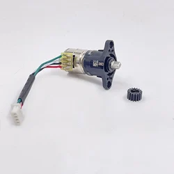 Mini Tiny 10mm 2-Phase 4-Wire Planetary Gear Stepper Motor DC5V Micro Reduction Stepping Motor DIY Robot Monitor Gear Ratio 1:19