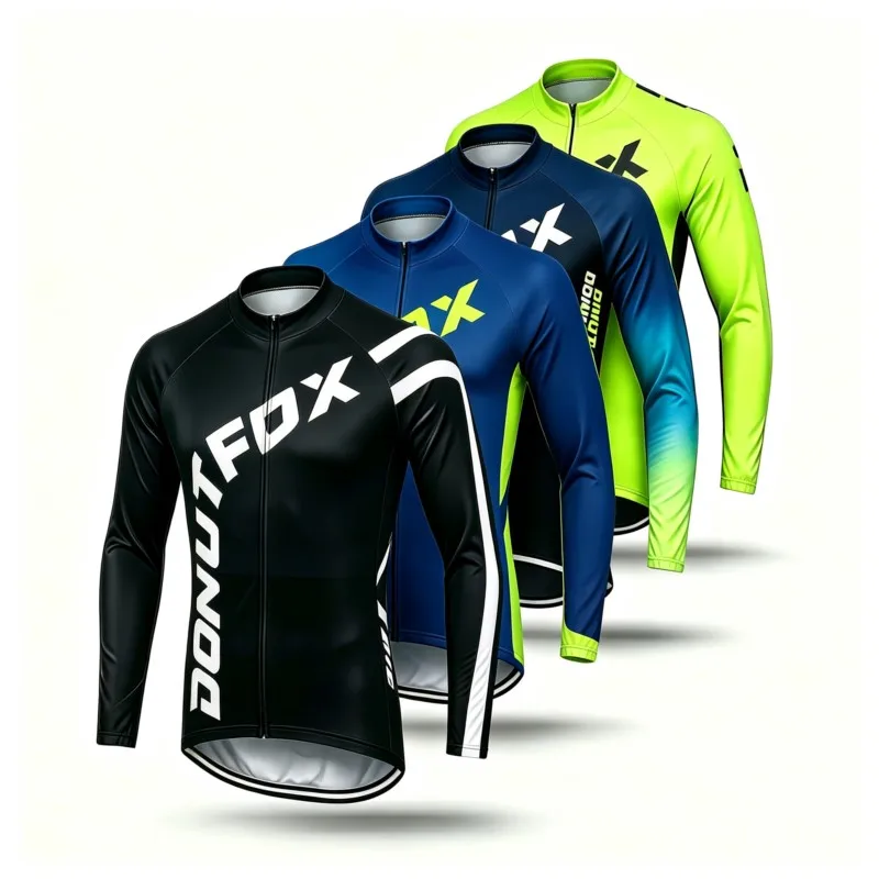 Camiseta de manga larga para hombre y pantalones cortos de ciclismo, de secado rápido, artículos individuales o conjuntos a juego para ciclismo de montaña y motocross