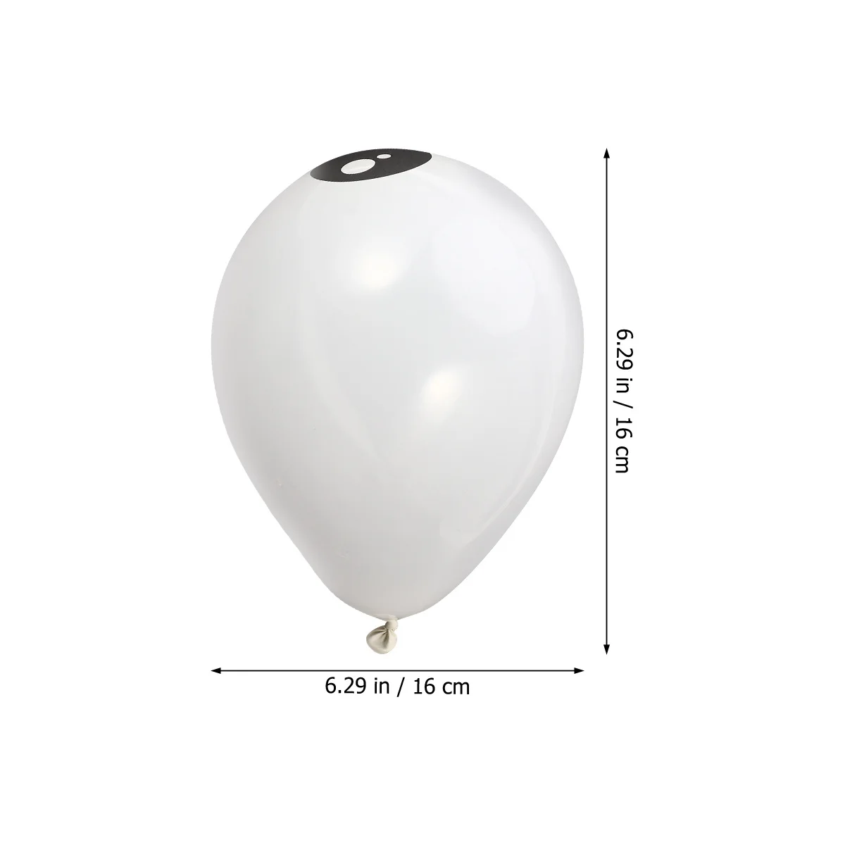 

100pcs Eye Thickened Natural Latex For Halloween Party Decor Birthday Christmas Balloons Decoration Party Supplies Latex