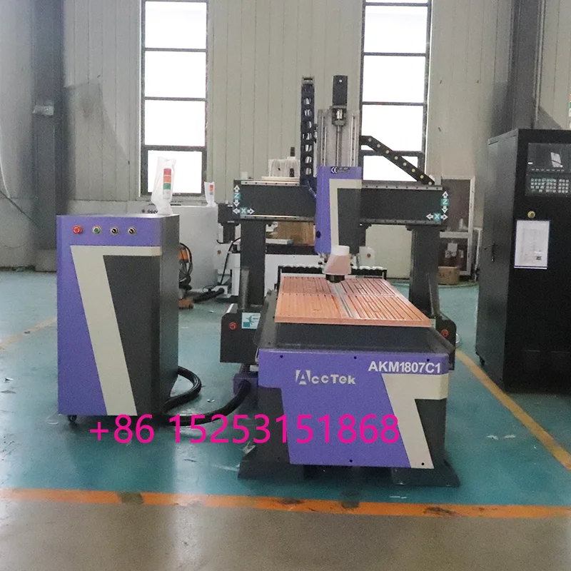 Mini Size 6090 6012 1212 ATC Tool Changer Automatic CNC Engraving Machine 9.0KW ATC Wood CNC Router Milling Machines