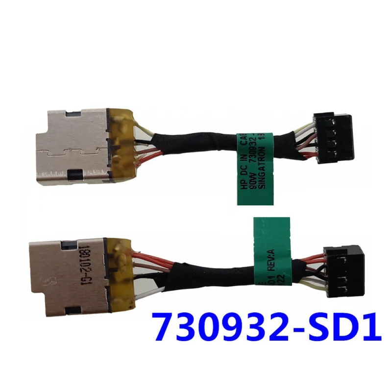 

732067-001 730932-SD1 730932-FD1 кабель питания постоянного тока для HP 15-F 15-F233WM