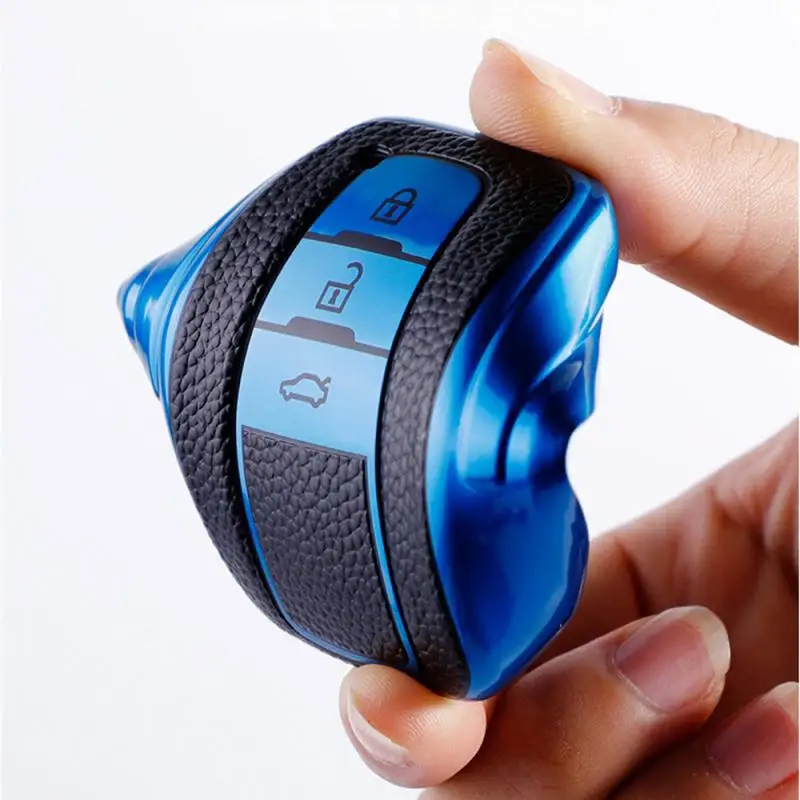 سيارة ذكية 2 زر مفتاح حافظة غطاء حقيبة المفاتيح ل أفالون كامري RAV4 بريوس CHR C-HR كورولا لاند كروزر برادو