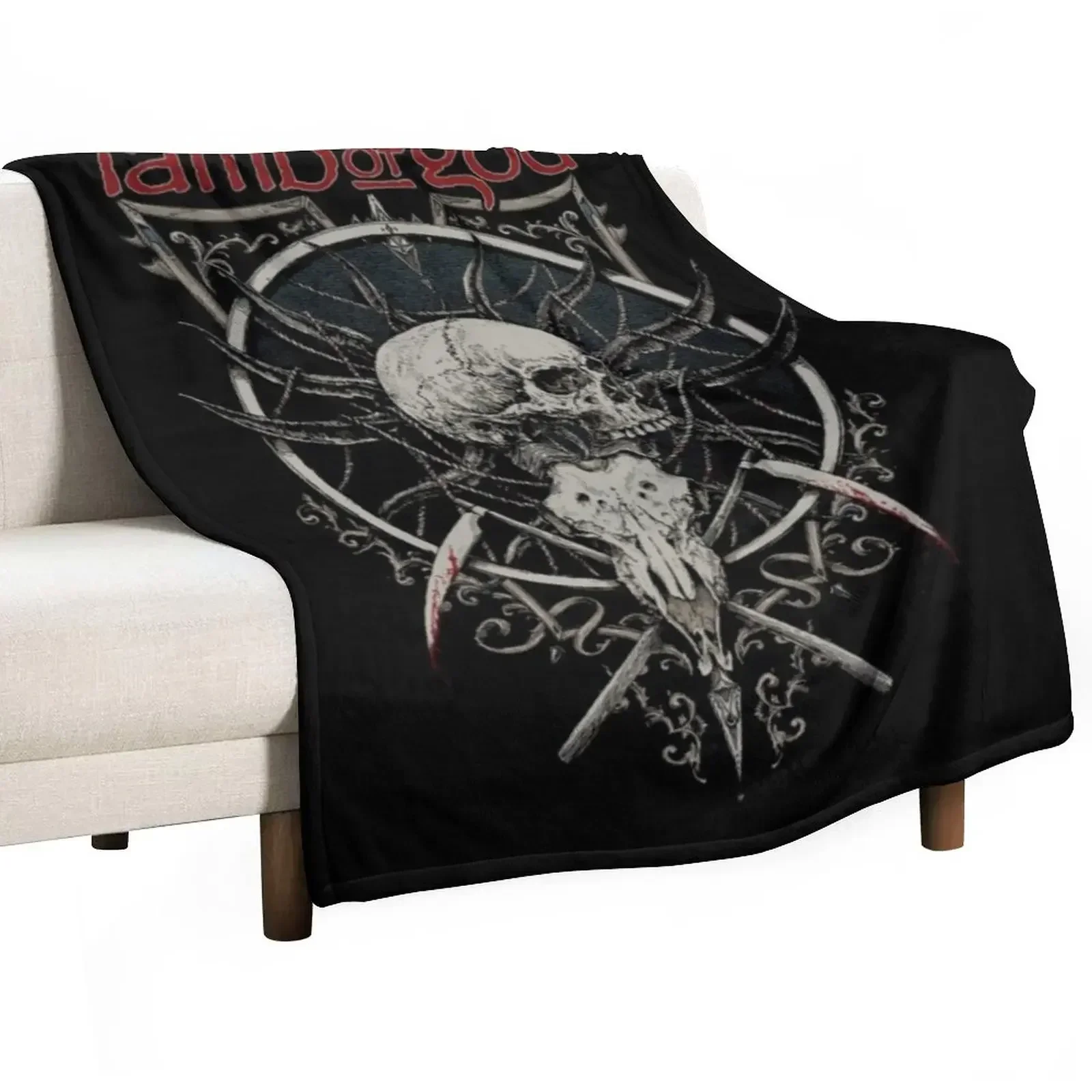 

Lamb of God Throw Blanket cosplay anime Luxury Designer Decoratives Blankets
