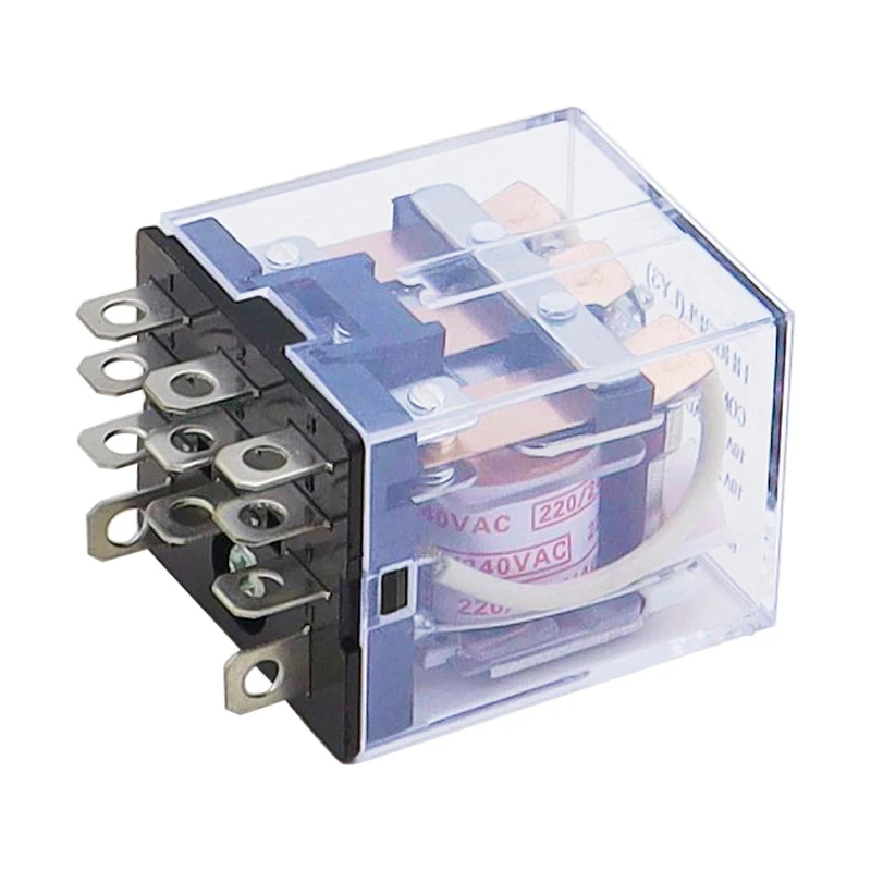 1 PCS HH63P LY3 LY3NJ JQX-13F relay 220v 24v 12v 12 volt AC/DC 10A 11PIN silver contact Electromagnetic coil Micro Mini Relay