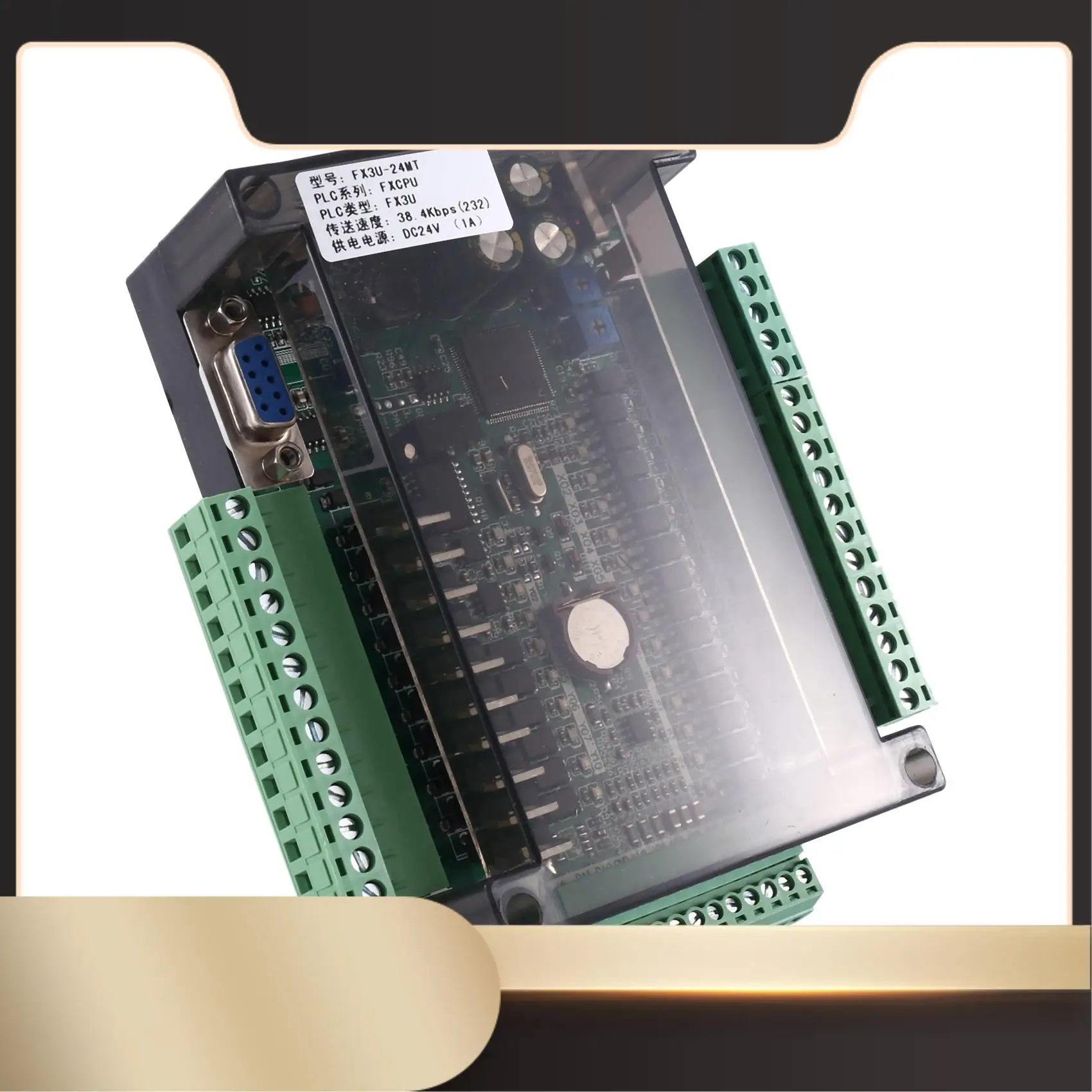 1 Pcs FX3U-24MT Plc…