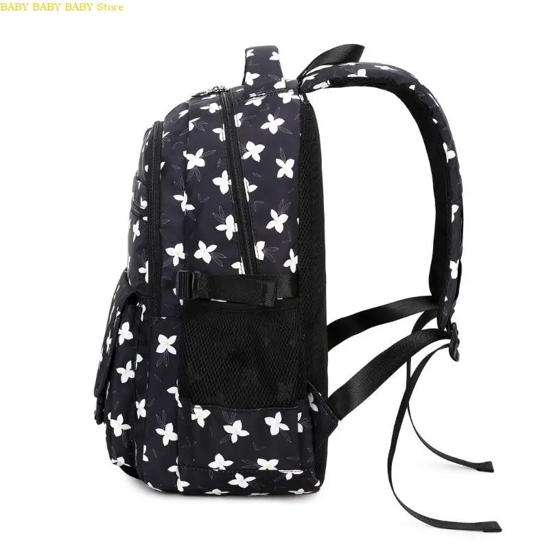 

Q81A 3pcs School Backpack with Lunch Bag Pencil Case Large Capacity Casual Rucksacks
