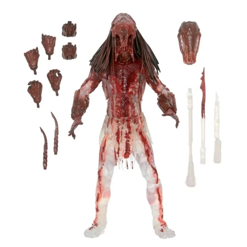 

Pre Sale Neca 7 Inches Prey Ultimate Bear Blood Feral Predator Action Figure Movable Joint Doll Model Garage Kit Toys Gift