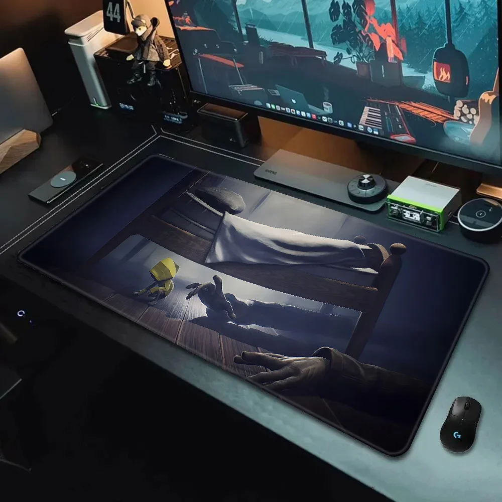 لعبة الرعب الكوابيس الصغيرة ماوس الوسادة الطباعة ألعاب الكمبيوتر قفل حافة عدم الانزلاق ماوس الوسادة XXL90x40 سنتيمتر لوحة المفاتيح الكمبيوتر وسادة مكتب