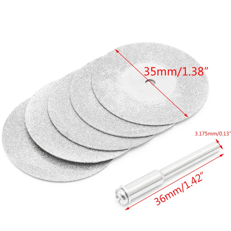 50mm Diamond Cutting Wheel Cut Off Discs Coated Rotary Tool For Dremel Tile cleaner Beauty Stitch Cutting Discs Home DIY Tool
