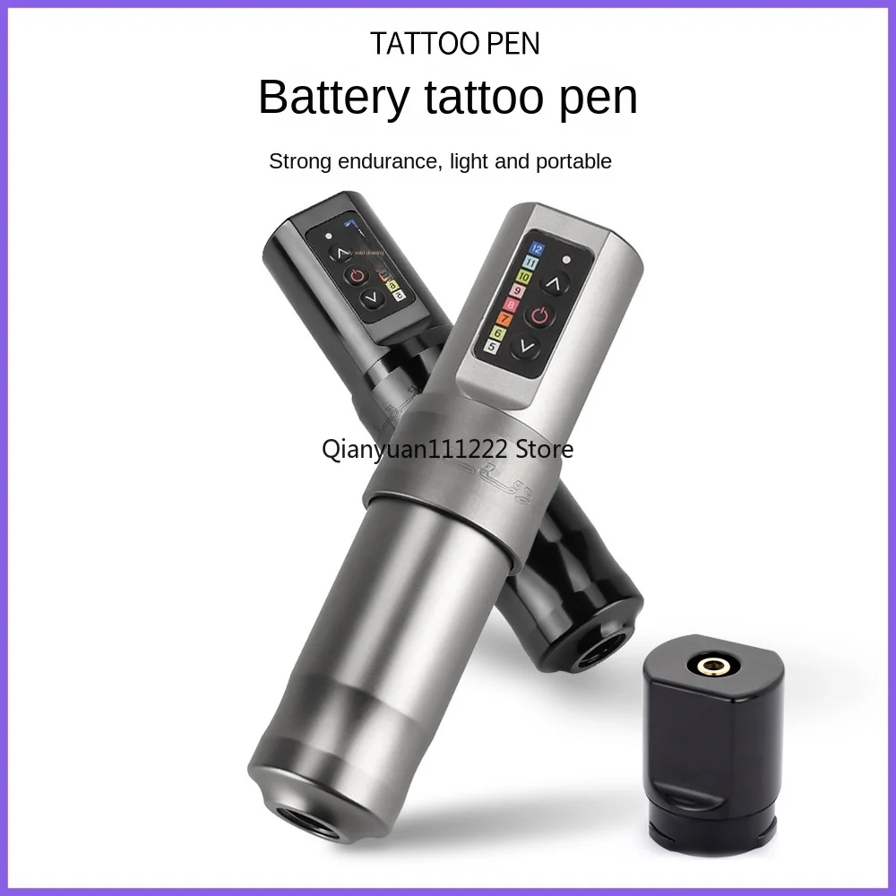 Wireless Tattoo Pens Cross-border Rechargeable Lithium Battery Motor Tattoo Machine Portable Equipment Wireless