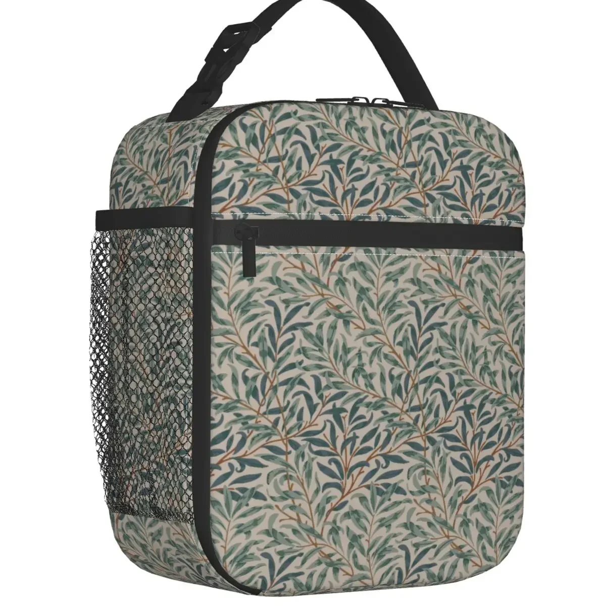 Fox And Hares By William Morris Insulated Lunch Bags Floral Textile Pattern Portable Thermal Cooler Food Lunch Box Kids School