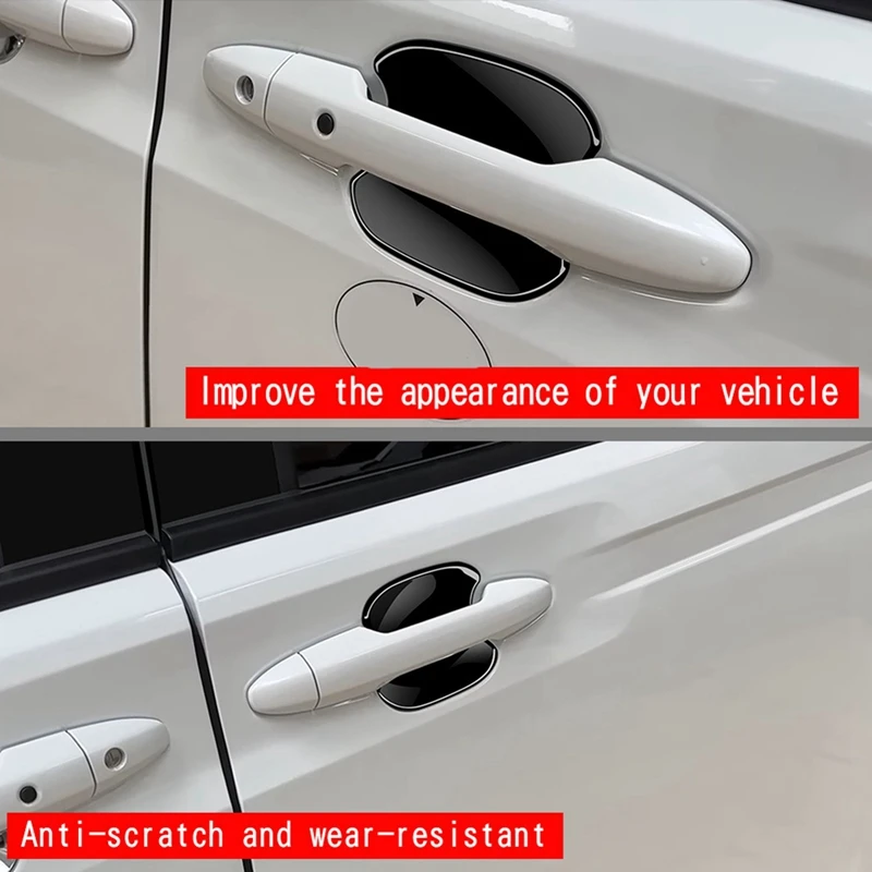 Car Outer Door Bowl Trim Cover For Honda Freed Air Crosstar 2024 Outside Door Bowl Sticker