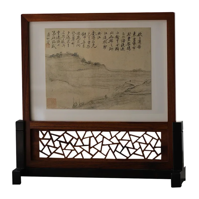 

Wholesale Tonghe Paper Zhuang, painting and calligraphy illustration screen, painting and calligraphy screen, photo frame
