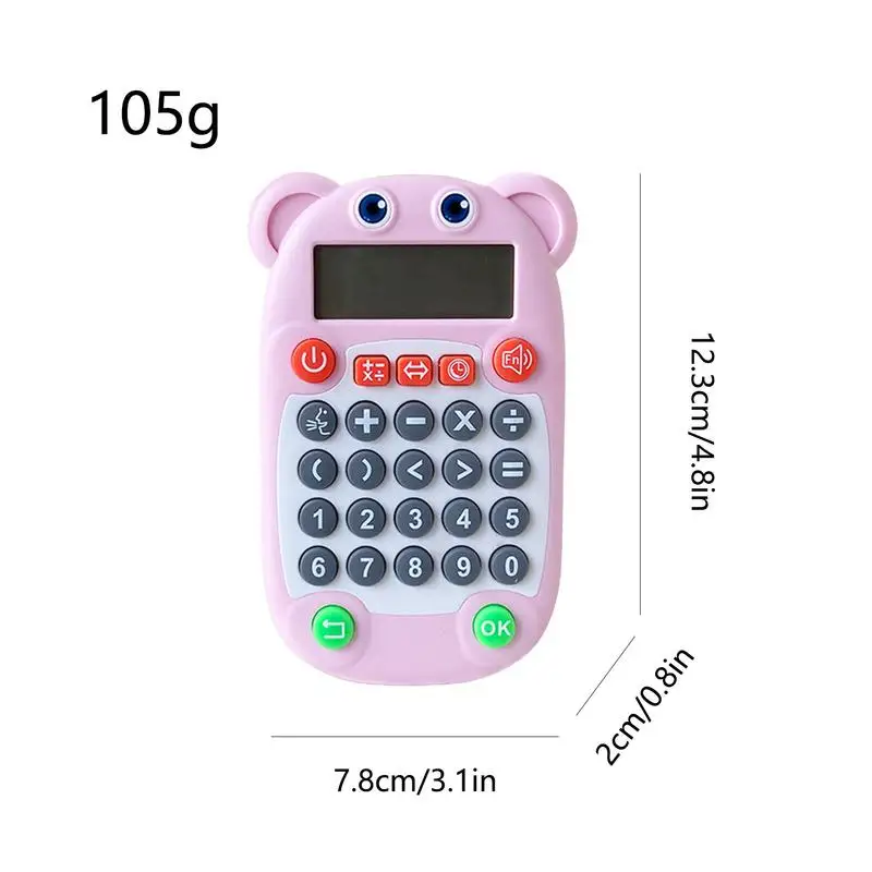 Brinquedos de aprendizagem de matemática inteligente máquina de aprendizagem aritmética oral cálculo rápido homeschool educacional matemática prática máquina matemática