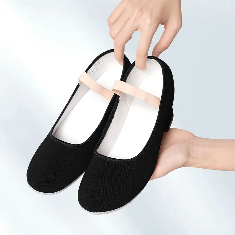 Ballet Shoes for Girls Dance Shoes for Woman Dancing Slippers Gymnastics Shoes Character Teacher Shoes High Heel Dancing Shoes