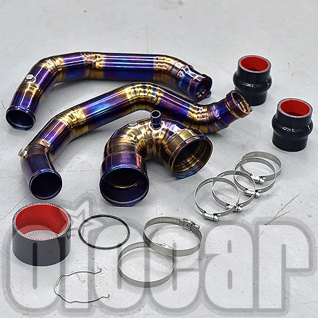 oiomotors S55 Engine High Quality Titanium Boost Charge Pipe Kit for BM F87 M2c F80 M3 F82 F83 M4