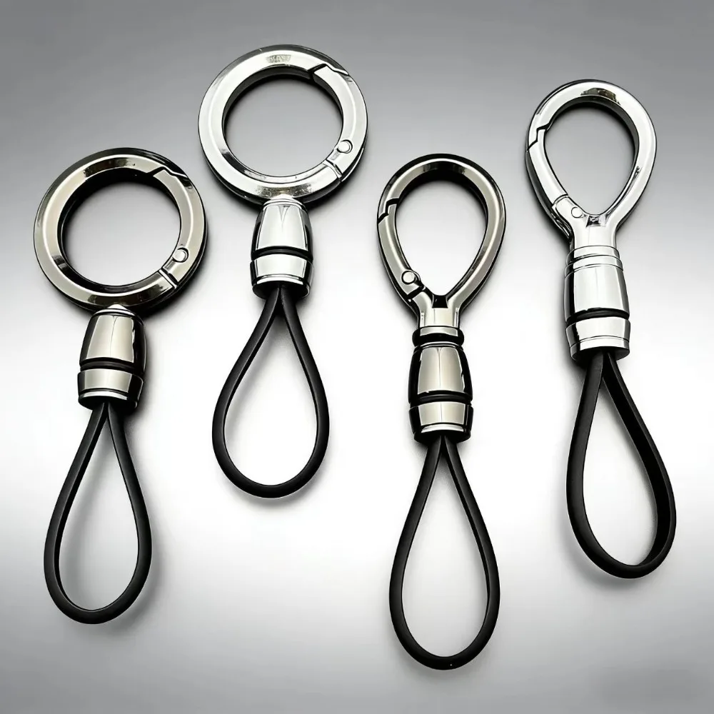 

Creative Motorcycle Phone Men Women Y2k Keyrings Simple Pendant Car Hanging Chain Keychain Bags Metal Key Ring Accessories Gifts