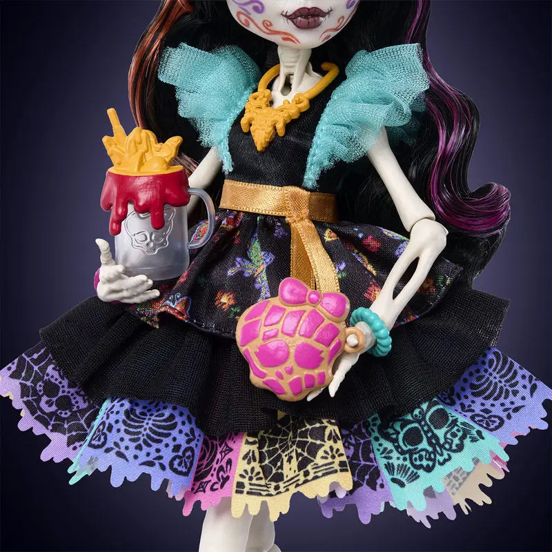 Hot Sale Original Monster High Skelita Collectible Action Figure Fashion Doll Desktop Decoration Collection Doll Surprise Gift