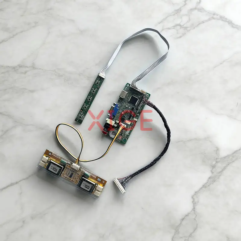 

For M190A1 TMS190WX1 MT190AW01 MT190AW02 LCD Monitor Controller Drive Board DIY Kit 1440*900 HDMI+VGA 1440x900 LVDS 30-Pin 4CCFL