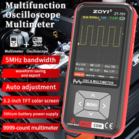 ZOYI Handheld Burn-Proof Digital Oscilloscope Multimeter 2-in-1 High Precision Color Large Screen 5MHz Bandwidth ZT-701