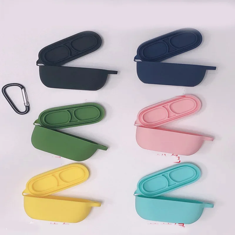 Fundas ل JBL موجة 100 TWS حالة مضحك الكلب الكرتون/زهرة سماعة سيليكون الحال بالنسبة JBL100TWS غطاء وقائي ل jbl w100