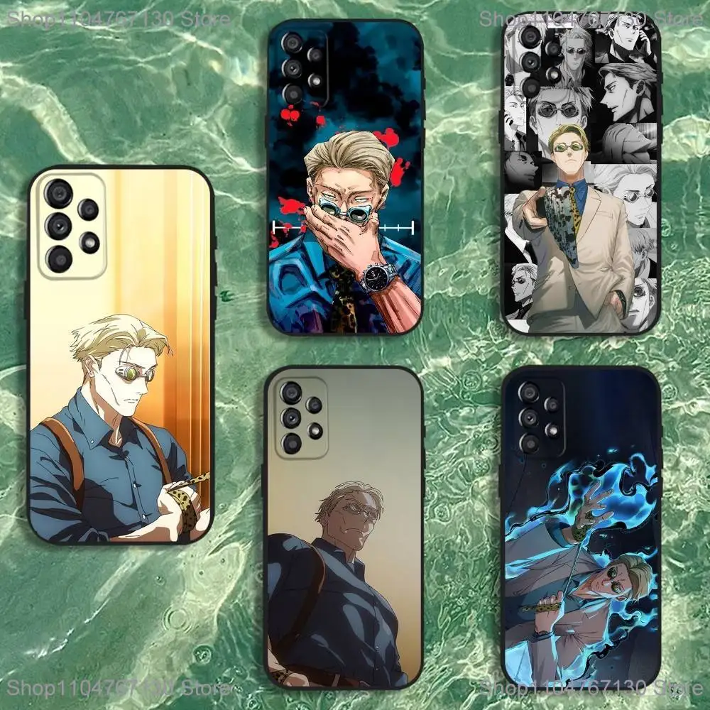 

Kento N-Nanami Phone Case For Samsung Galaxy A20,A21s,A22,A31,A32,A52,A53,A72,73,A80 Soft Black Cover