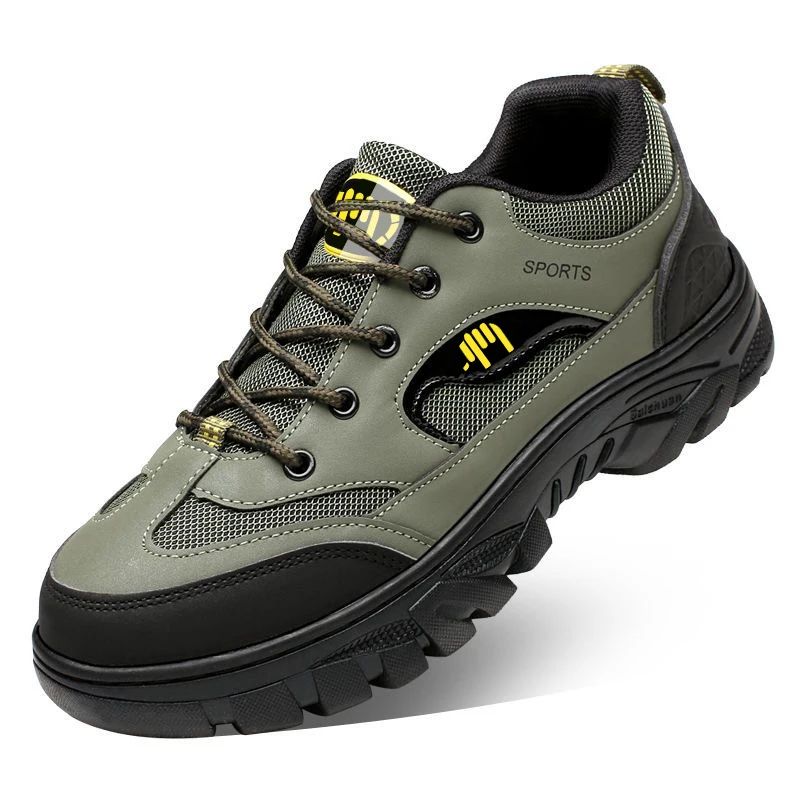 Fall Winter Men's Sports oes Middle-Aged Dad Walking Mountain Climbing Travel Bla oes Comfortable Casual Outdoor Footwear