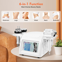 6in1 Beauty Machine, Radio Frequency Device for Cellulite Removal, RF Cavitation Device To Reduce Fat Wrinkles